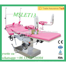 MSLET13M Lit de livraison obstétrique à lit multifonction de haute qualité avec CE &amp; ISO